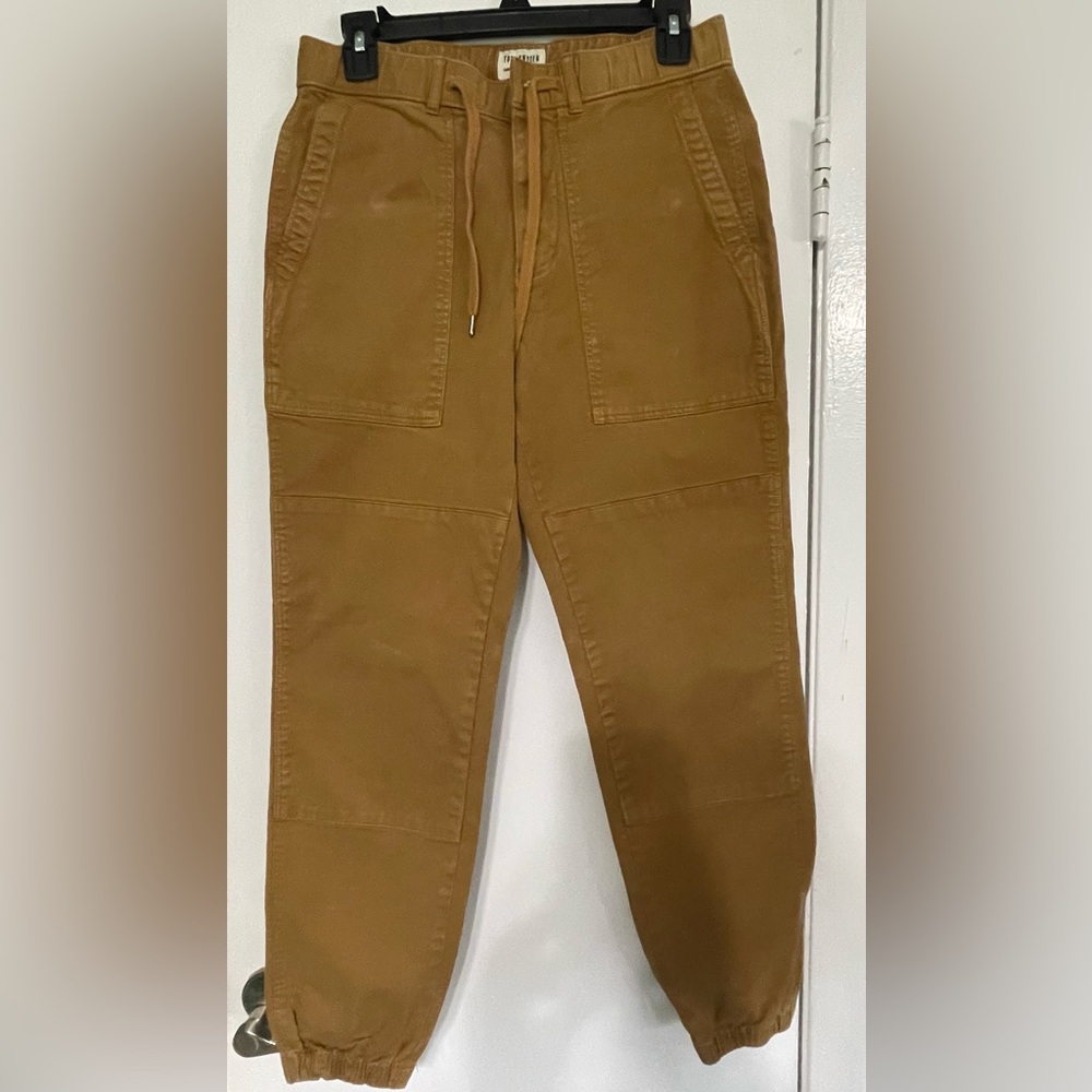 TODD SNYDER PANTS JOGGER IN BRONZE! Sz XS